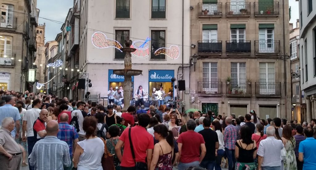 Concierto de Menage A Trois en las fiestas de Ourense