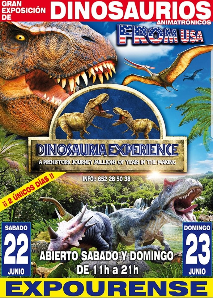 Dinosauria Experience European Tour en Ourense
