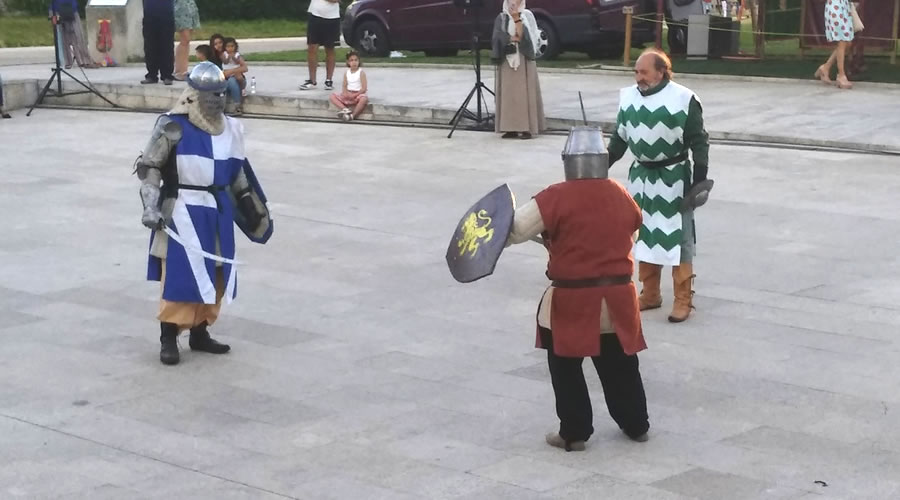 Combate medieval