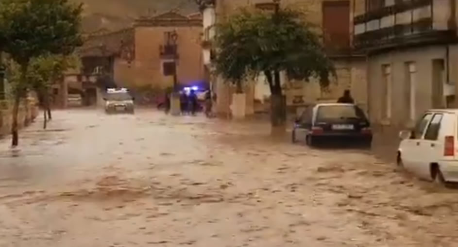 Fuertes lluvias en la provincia de Ourense con granizo e inundaciones 1 Lluvias en Ourense