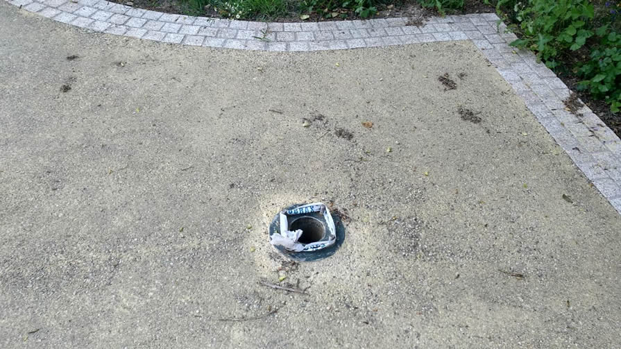Tornillos en paseo