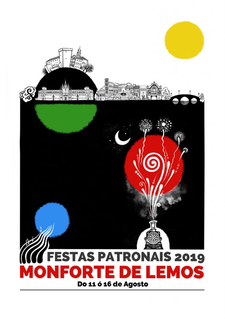 Cartel Fiestas de Monforte de Lemos 2019