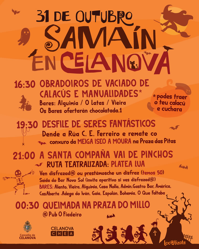 Celanova en Samaín 2019
