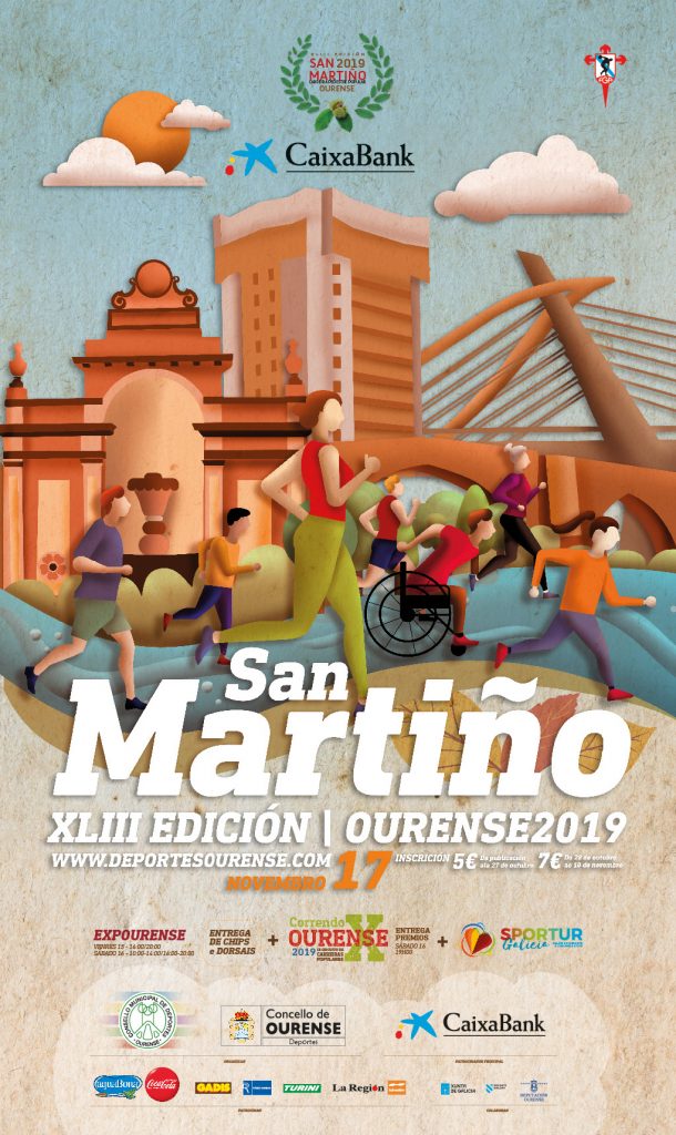 Cartel XLIII Carreira do San Martiño Ourense 2019