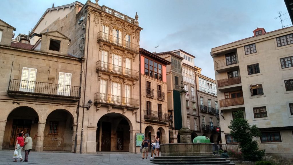 Plaza Do Trigo en Ourense