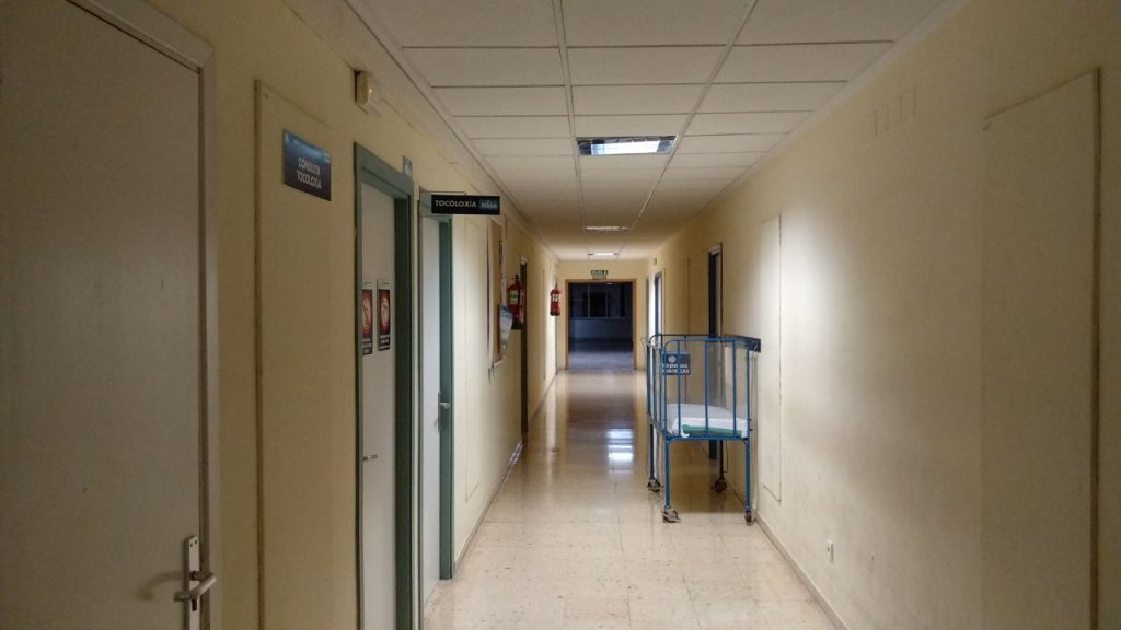 Pasillo hospital